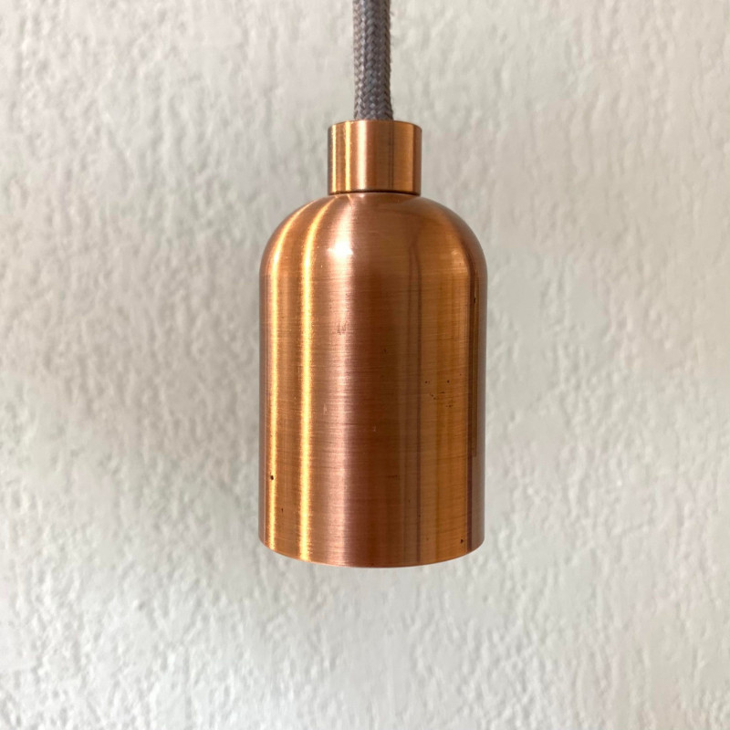 Douille E27 aluminium