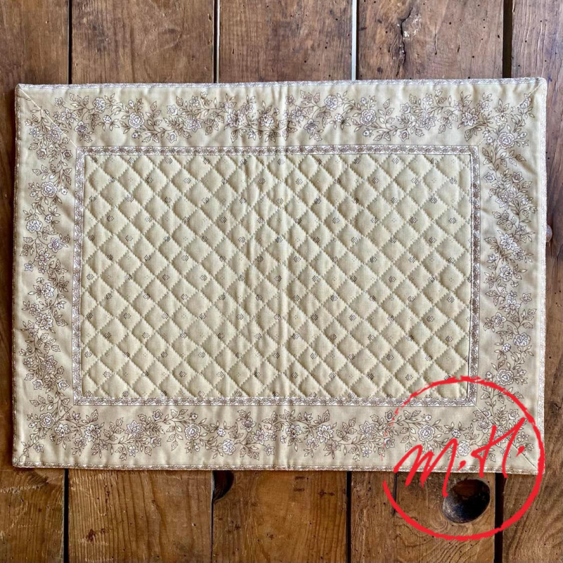 Provencal placemat rectangle beige