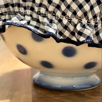 Set de 4 charlottes vichy