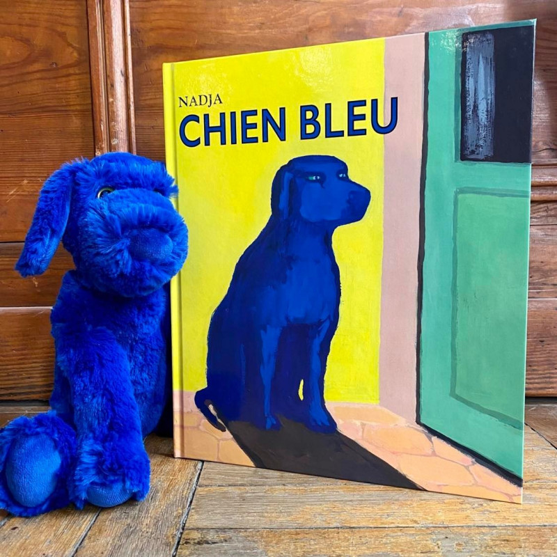 Couverture pour chien bleu avec doudou - Plaid pour chien - Oh ! Pacha
