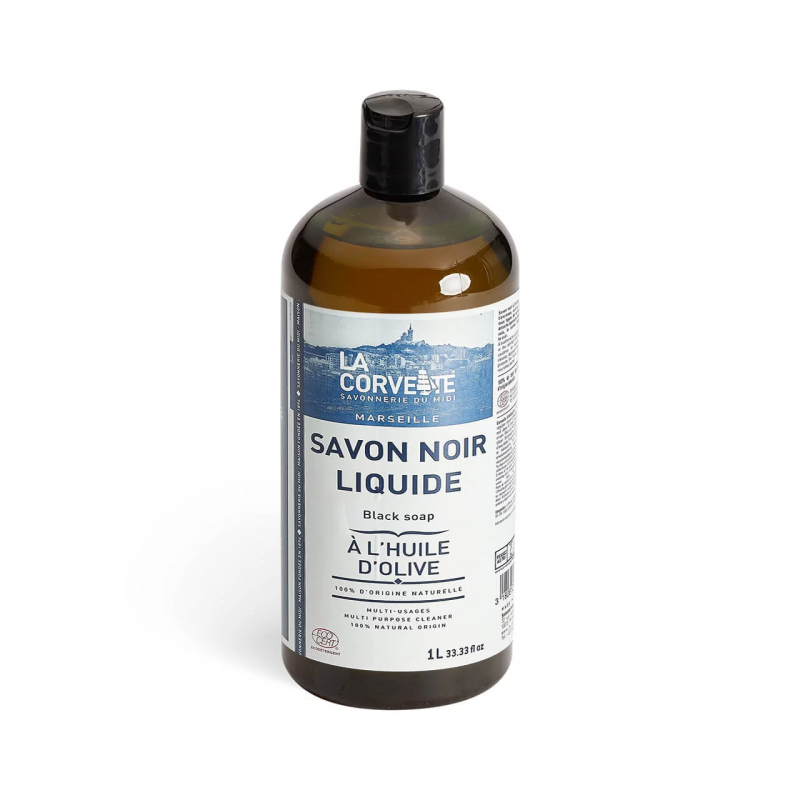 Perfumed liquid black soap 1L
