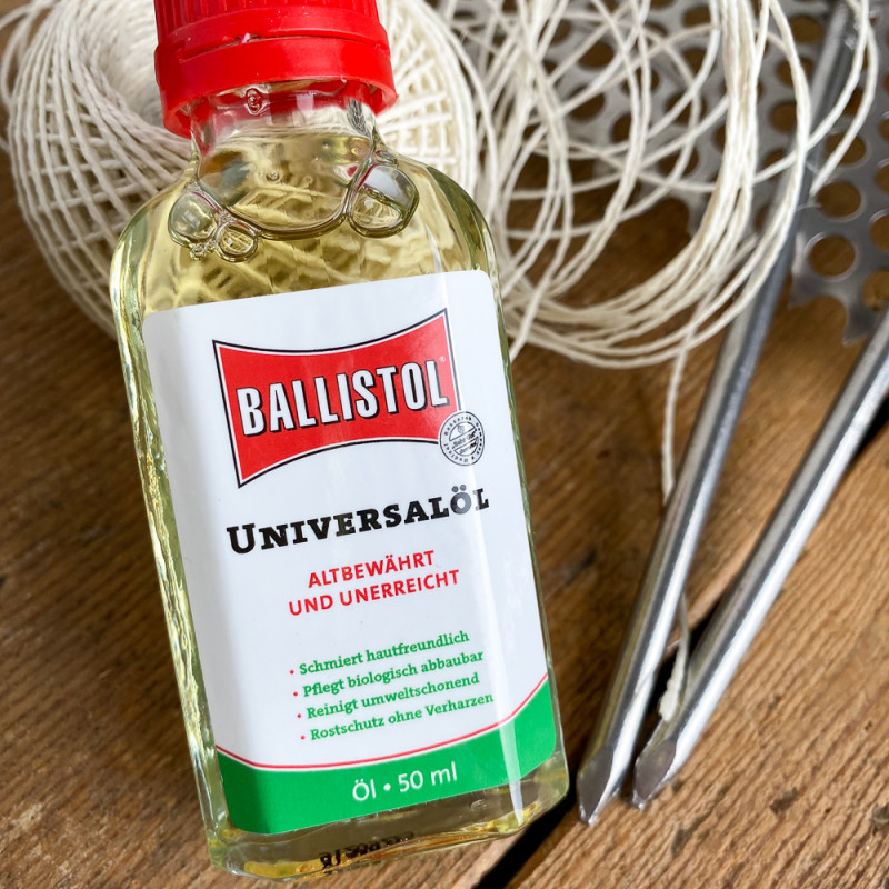 Ballistol Universal Oil: The Woodsman's Friend. 