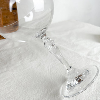 Crystal glass champagne glass