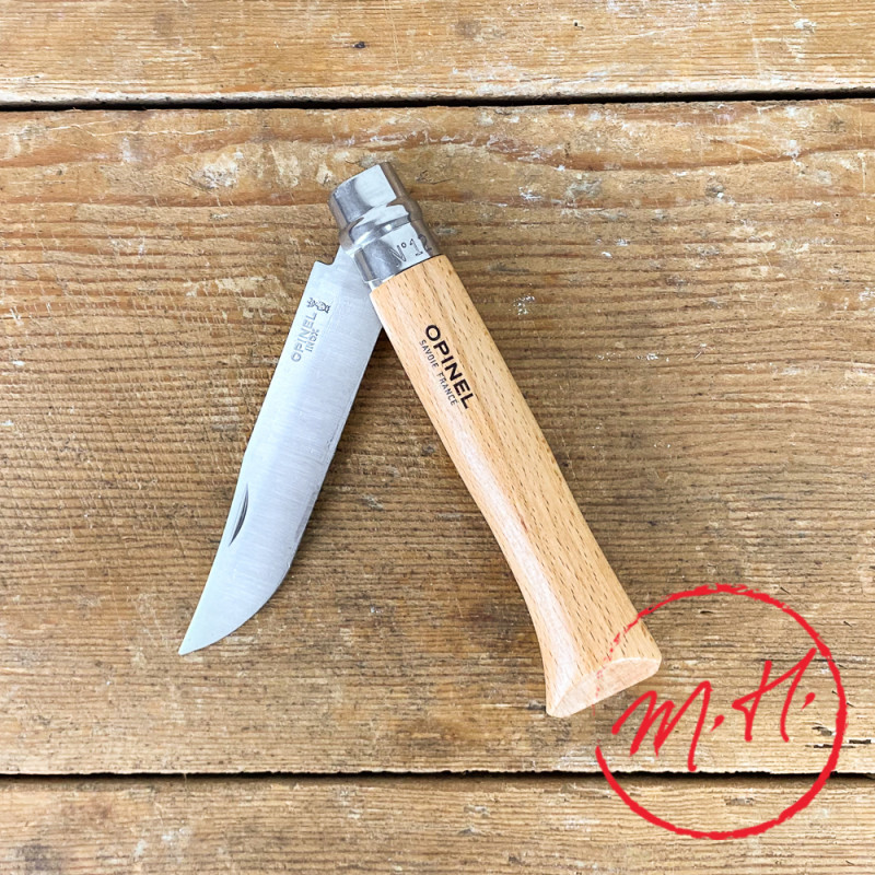 Opinel No. 12 pocket knife, stainless steel, blade length 12 cm