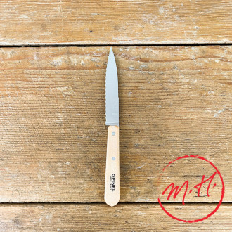 Laguiole La Fourmi - Couteau de table cranté à dents - Plastique bois