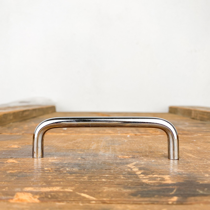Straight chrome furniture handle