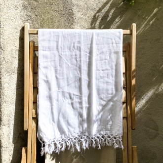 Fouta de plage colorée