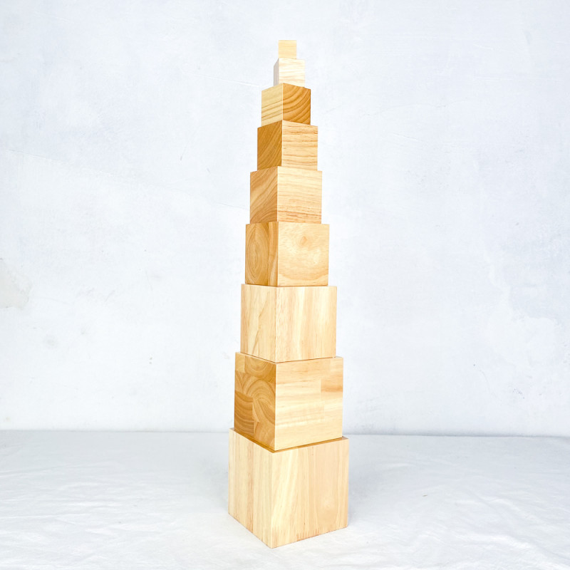 Wooden tower game
