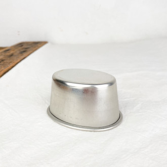 Oval tin aspic mould