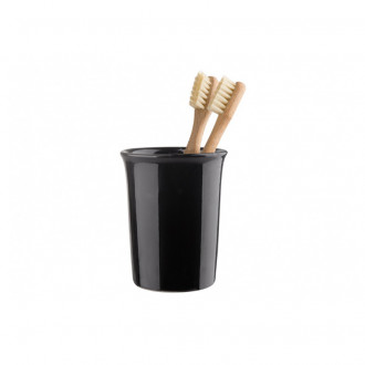 Porcelain toothbrush cup
