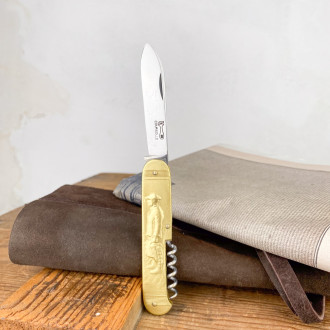 Coursolle 2-piece brass fisherman's knife