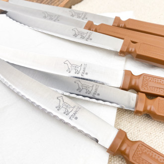Caramel dog knives (x6)