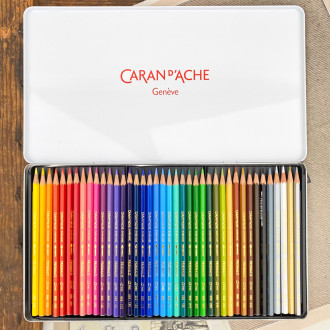 Coffret 40 crayons de couleur aquarelle