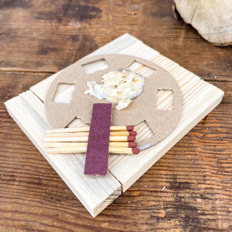 Kit D'allumage Feu Bushcraft - Ferro Rod, Amadou, étui étanche, Pour Survie, Camping, Randonnée