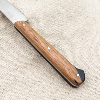 Paring knife in ebony sapwood