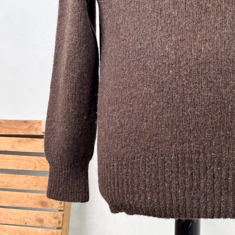 Pull du plateau en laine shetland 