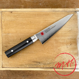 Honesuki japanese knife Damascus blade