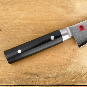 Honesuki japanese knife Damascus blade