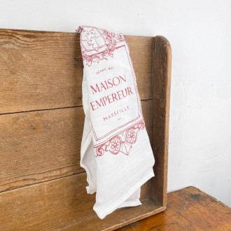 Garnet tea towel Maison Empereur