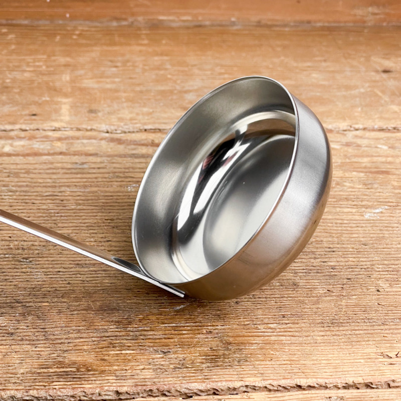 Louche Professionnelle à Fond Plat Inox 56 Ml Vogue