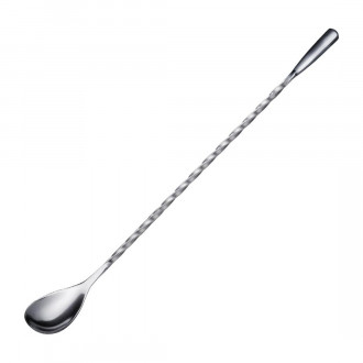 30 cm stainless steel cocktail spoon
