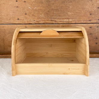 Wooden bread box