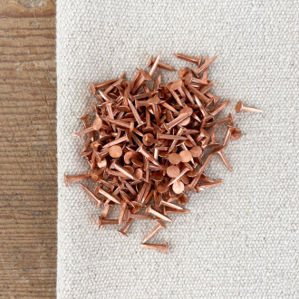 Hollow-seeded copper nails