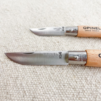 Opinel stainless steel key ring