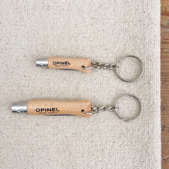 Opinel stainless steel key ring