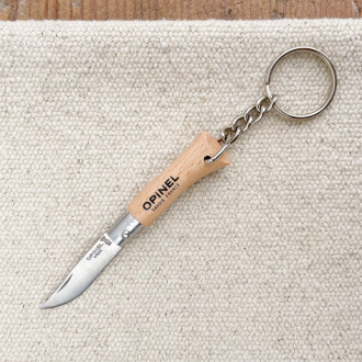 Opinel stainless steel key ring