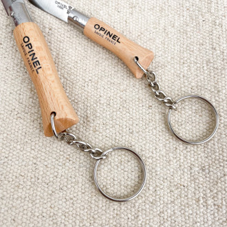 Opinel stainless steel key ring