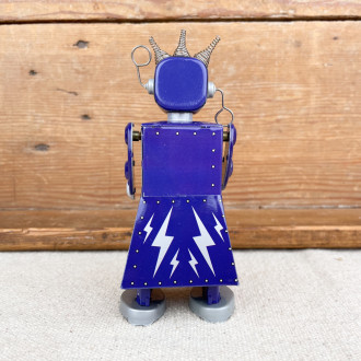 Purple mechanical robot