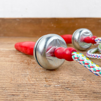 Skipping rope with bells