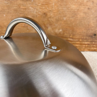 Cloche pour plancha en inox