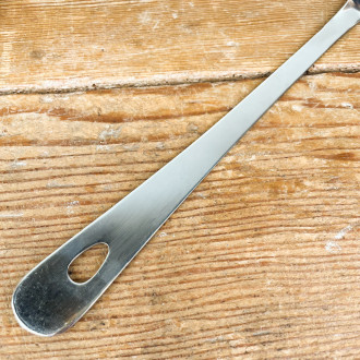 Stainless steel spaghetti serving spoon