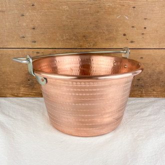 Copper jam pan