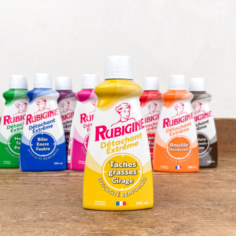 Rubigine tâches grasses cirage