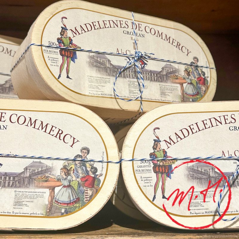 Boîte de 12 madeleines de Commercy