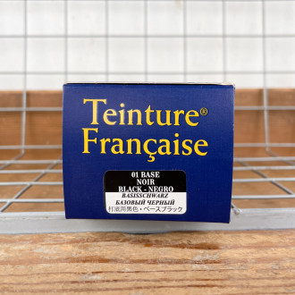 Teinture française noir pour cuir Saphir