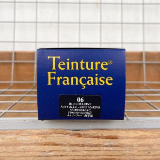 Teinture française bleu marine pour cuir Saphir