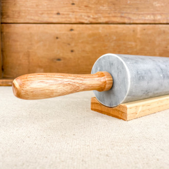 Marble rolling pin