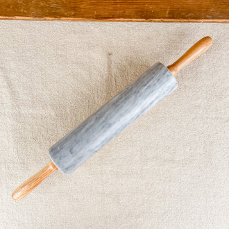 Marble rolling pin