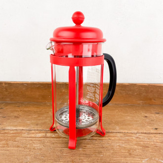 Cafetière à piston Bodum rouge Grand modèle
