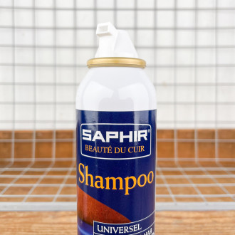 shampoo, bombe aérosol pour cuirs, saphir