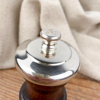 Moulin Peugeot Palace 1874 silver and wood plated
