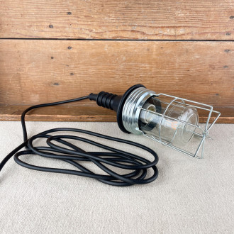 Waterproof hand lamp with glass globe