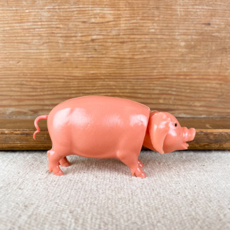 figurine cochon qui hoche la tête