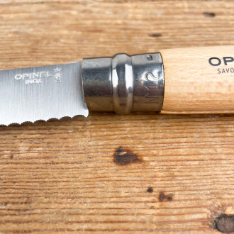 Opinel n°12 notched Sandvik blade