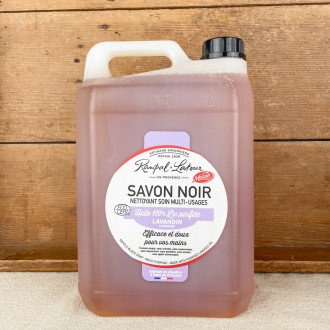 Savon noir lavande en bidon 5L rampal latour