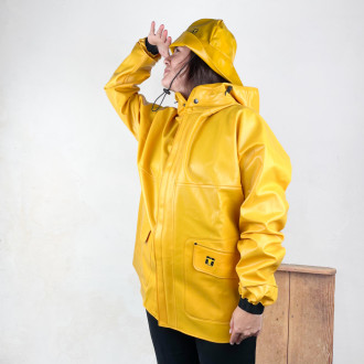 Yellow oilskin